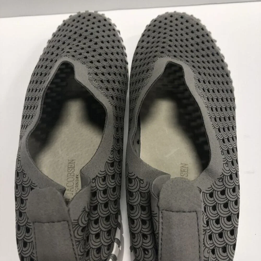 Ilse Jacobsen Women’s Tulip Slip-On Shoes Grey Size EU40 M US10